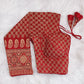 Ajrakh Long Sleeved Printed Cotton Blouse