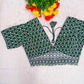 Mayuri Embroidered Georgette Blouse With Silver Cording & Sequin Work