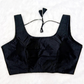 Solid Color Regular Raw Silk Blouse
