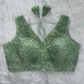 Lily Sequined Designer Sleeveless Blouse