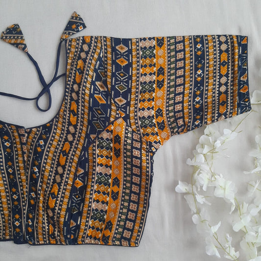 Multicolor Soft Rayon Dailywear Blouse
