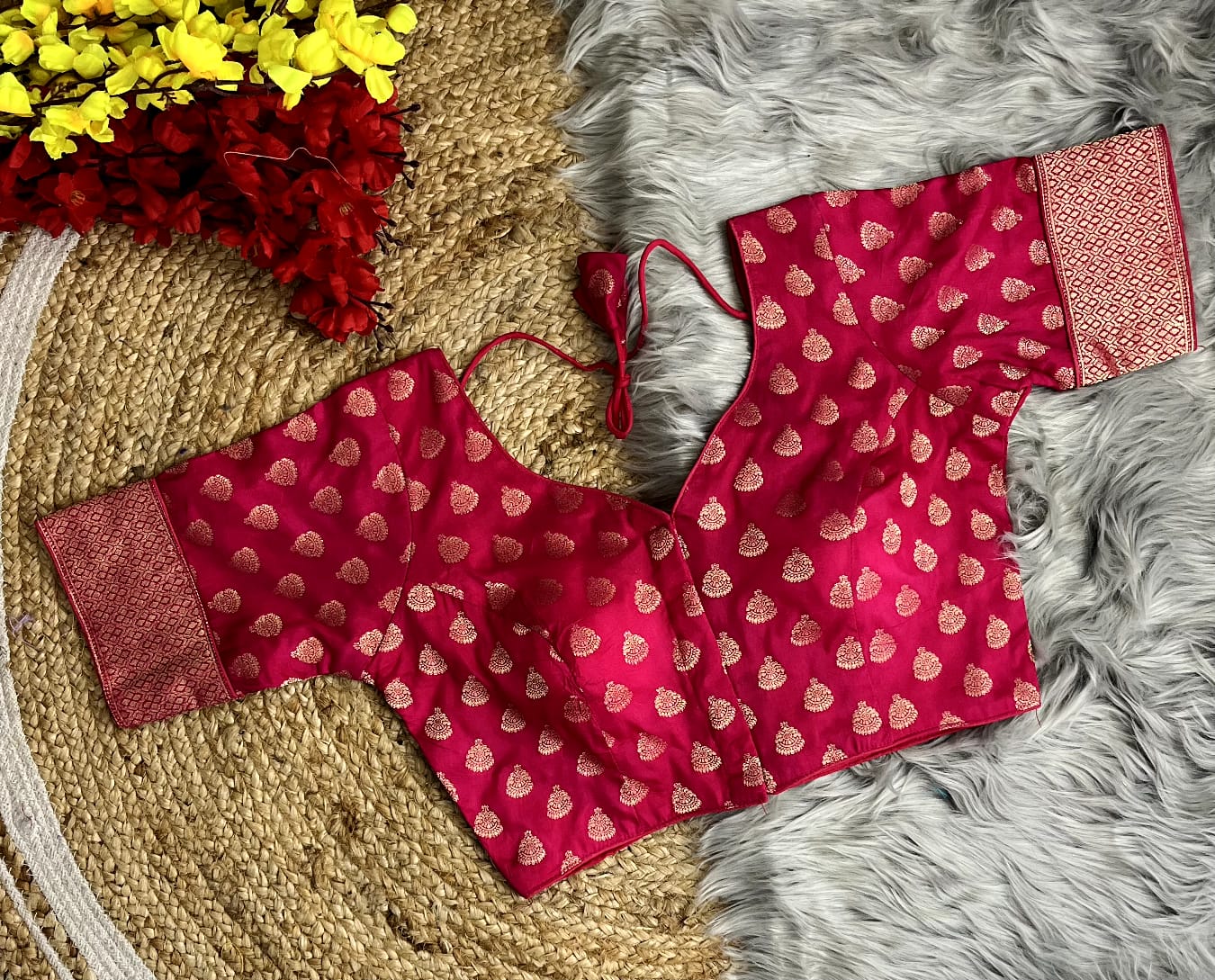 Taarika Soft Banarasi Silk Designer Blouse