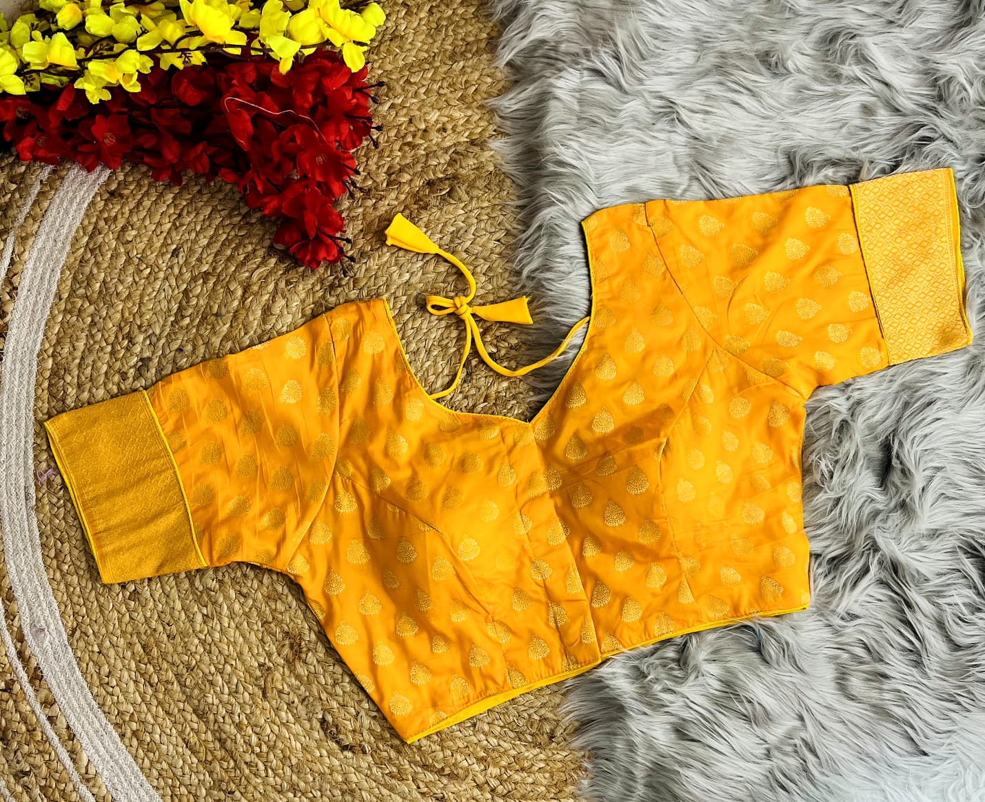 Taarika Soft Banarasi Silk Designer Blouse