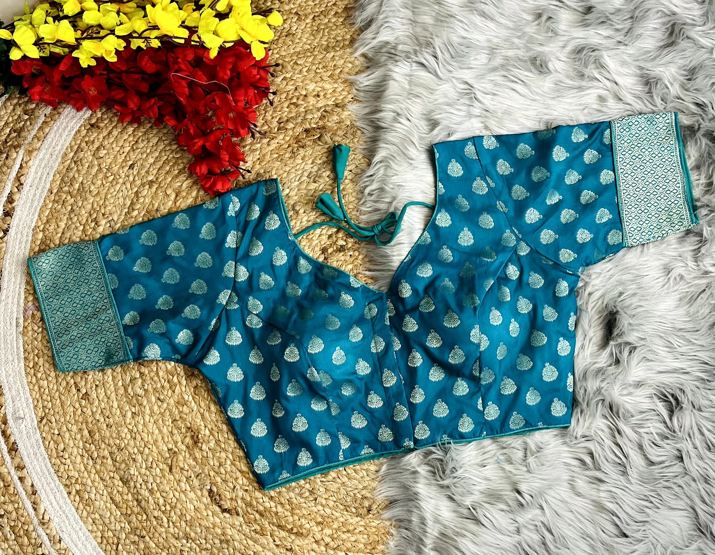 Taarika Soft Banarasi Silk Designer Blouse