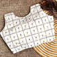 Karen Satin White Embroidered Designer Blouse