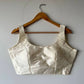 Satin Silk Solid Color Regular Sleeveless Blouse