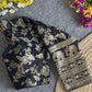 Gajgamini Dola Silk Blouse With Long Sleeves