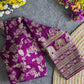 Gajgamini Dola Silk Blouse With Long Sleeves