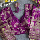 Gajgamini Dola Silk Blouse With Long Sleeves