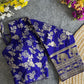 Gajgamini Dola Silk Blouse With Long Sleeves