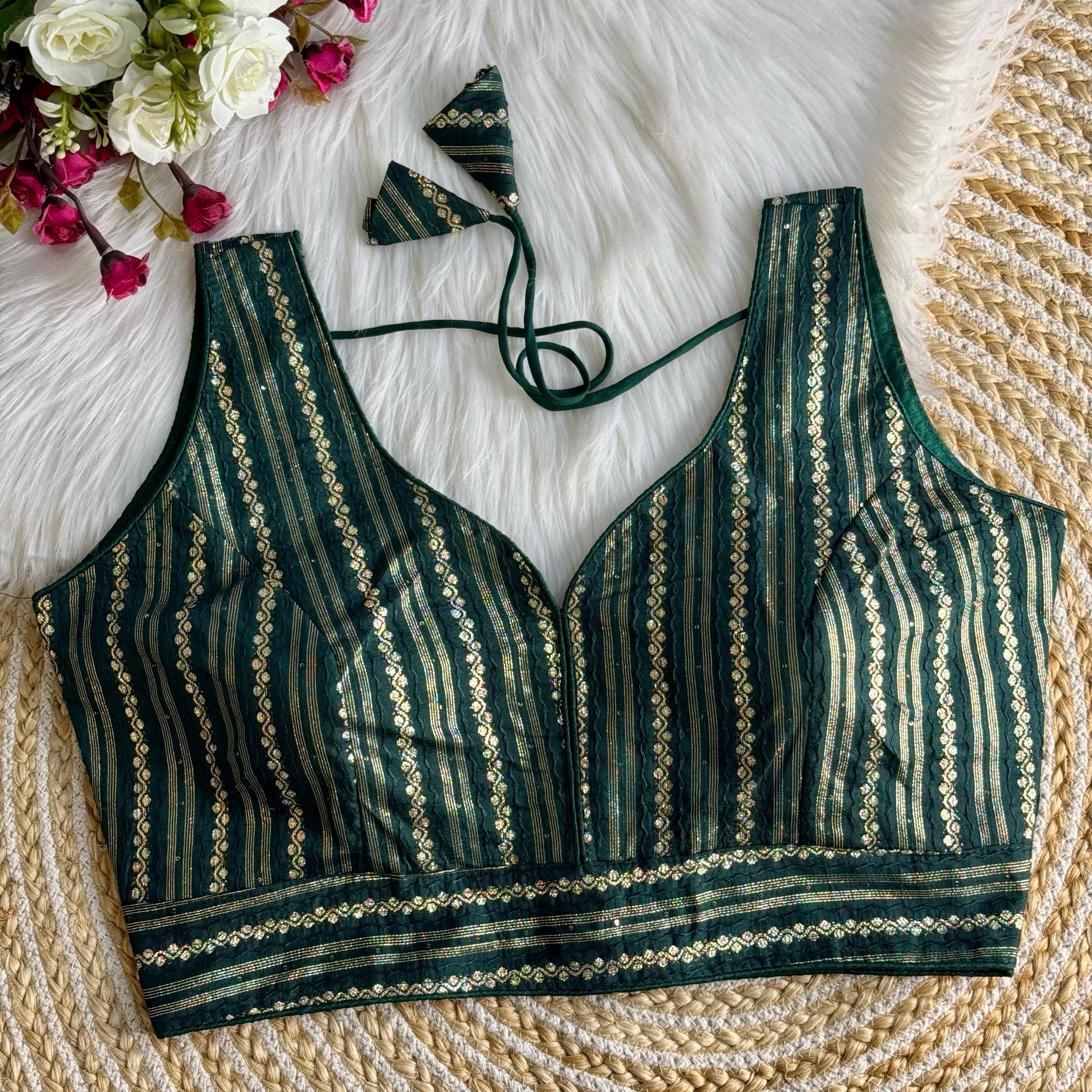 Best Banarasi Readymade Blouse Online-STORI