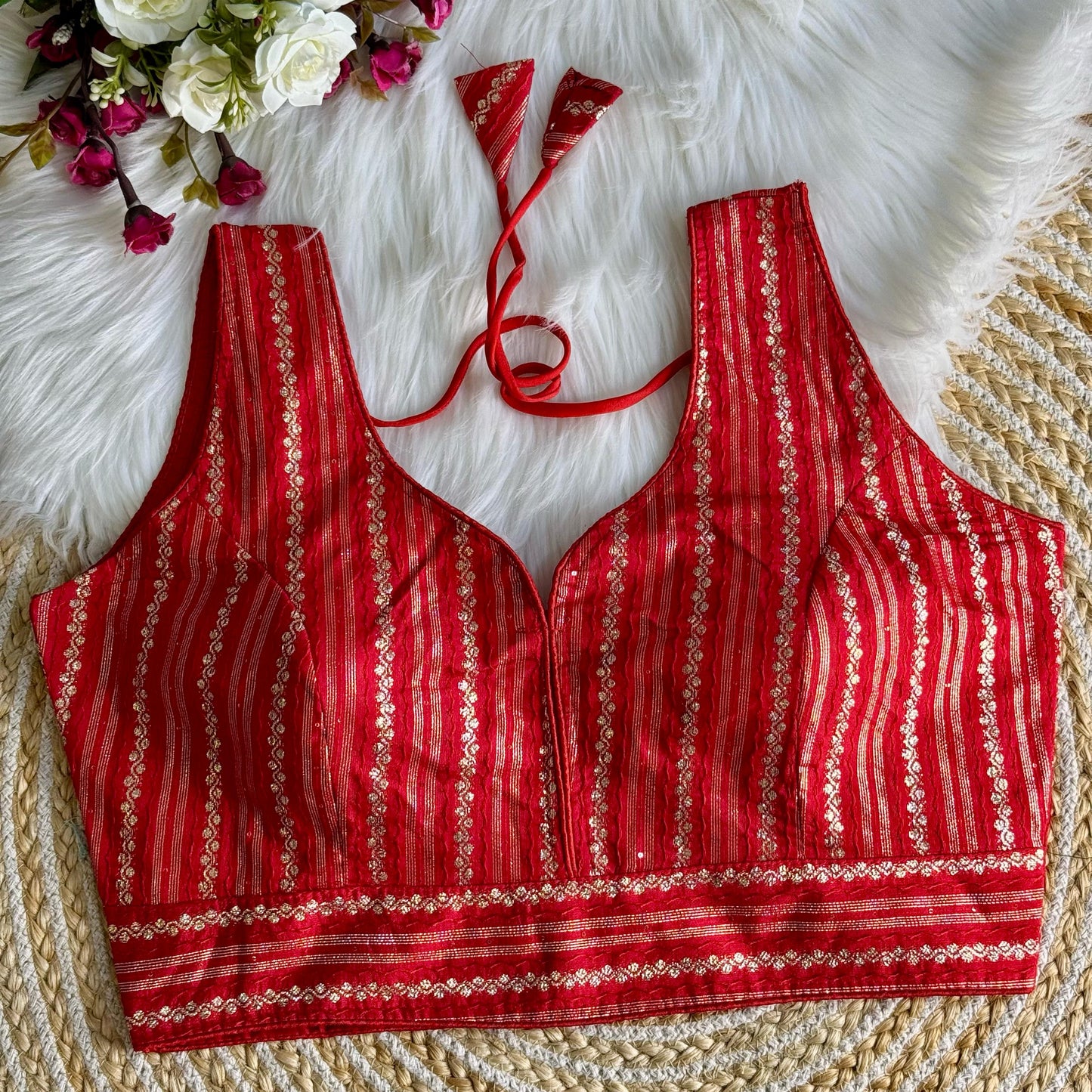 Best Banarasi Readymade Blouse Online-STORI