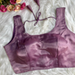 Blooming Organza Solid Color Blouse