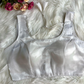 Blooming Organza Solid Color Blouse