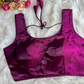 Blooming Organza Solid Color Blouse