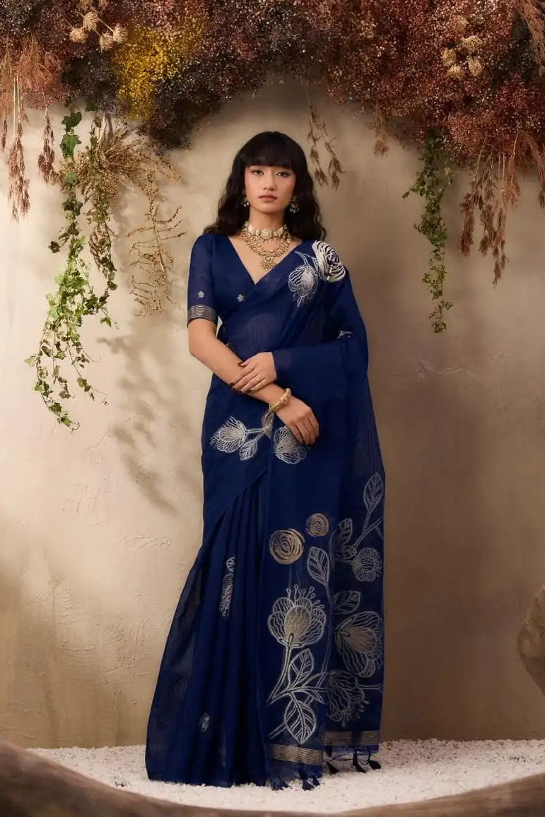 STORI Saree Blue 
