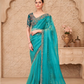 STORI Sky Blue Saree