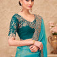 STORI Sky Blue Saree