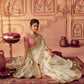 STORI Saree White Embroidered Saree