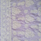 Lavendar Sanah Handcrafted Lucknowi Chikankari Saree