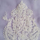 Lavendar Sanah Handcrafted Lucknowi Chikankari Saree