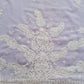 Lavendar Sanah Handcrafted Lucknowi Chikankari Saree