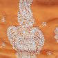 Mustard Yellow Sanah Handcrafted Lucknowi Chikankari Saree
