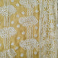 Olive Green Sanah Handcrafted Lucknowi Chikankari Saree