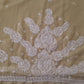 Olive Green Sanah Handcrafted Lucknowi Chikankari Saree