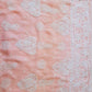 Light Peach Sanah Handcrafted Lucknowi Chikankari Saree