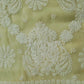 Lime Sanah Handcrafted Lucknowi Chikankari Saree
