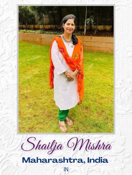 Shailja Mishra in Gajanana Oxidised Necklace Set with Silver Polish