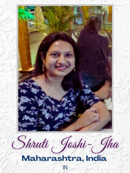 Shruti Jha in STORI Earrings