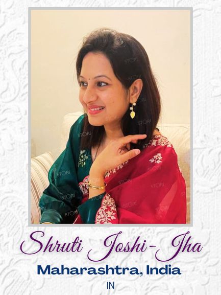 Shruti Jha in STORI Earrings