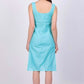 Sky Blue Cotton Long Inner Slip