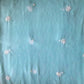 Sky Blue Surya Hand Embroidered Lucknowi Chikankari Saree