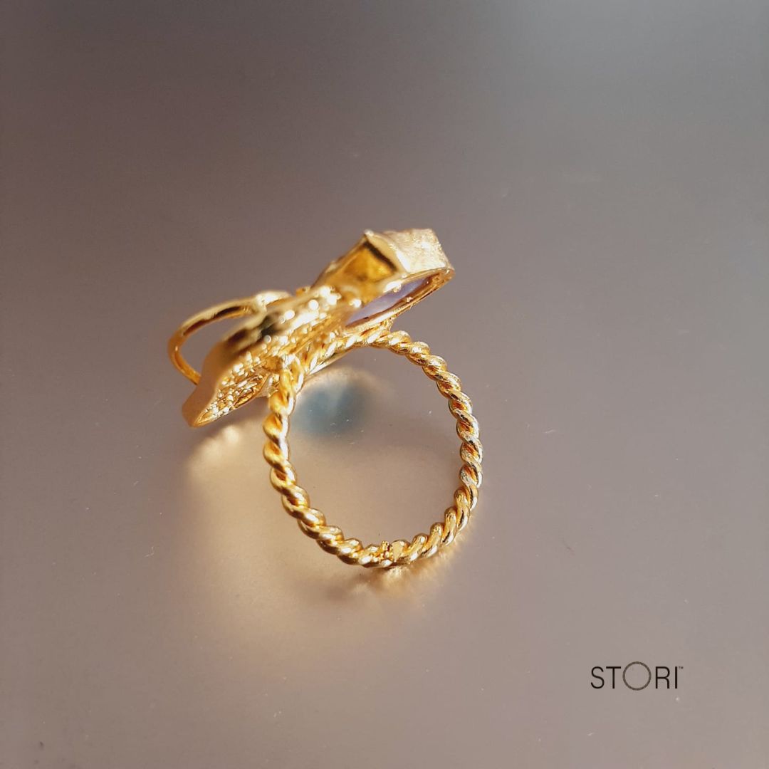 Beach Treasure Flip Flop Ring