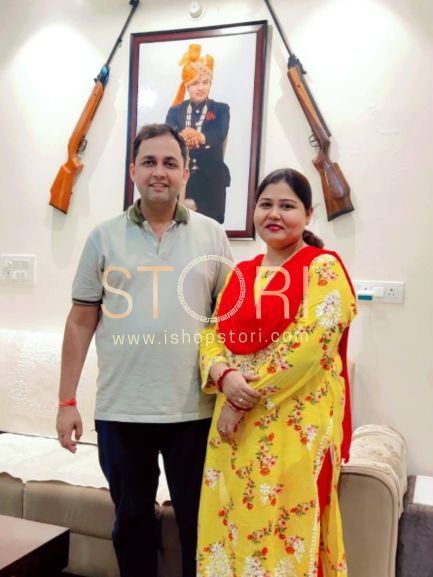 Smita Singh in STORI Chikankari Kurti