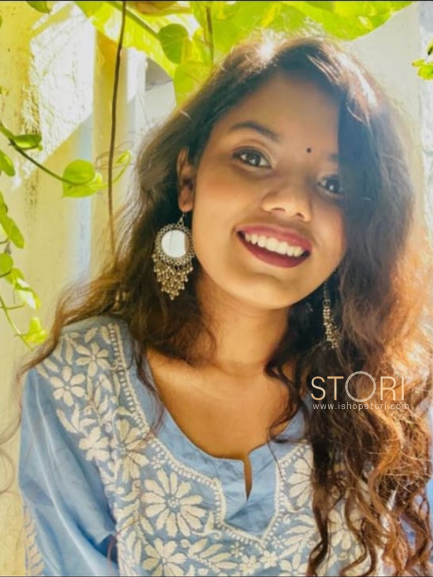 Soumya Sharma in STORI Chikankari Best Seller Kurtis