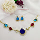 Swastika Multicolor Statement Necklace Set
