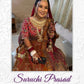 Suruchi Prasad in Heavy Embroidered Designer Velvet Bridal Blouse