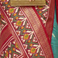 Shop Aquamarine Blue Patola Silk Saree for Wedding at STORI