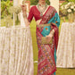 Shop Aquamarine Blue Patola Silk Saree for Wedding at STORI