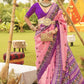 Shop Pink Patola Silk Saree for Wedding at STORI