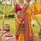 Shop Mustard Yellow Patola Silk Saree for Wedding at STORI