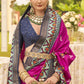 Shop Magenta Patola Silk Saree for Wedding at STORI