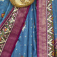 Shop Blue Patola Silk Saree for Wedding at STORI