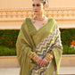 Olive Green Best Patola Silk Saree Online in India