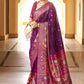 Shop Purple Paithani Sarees Online at STORI