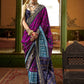 Purple Best Patola Silk Saree Online in India